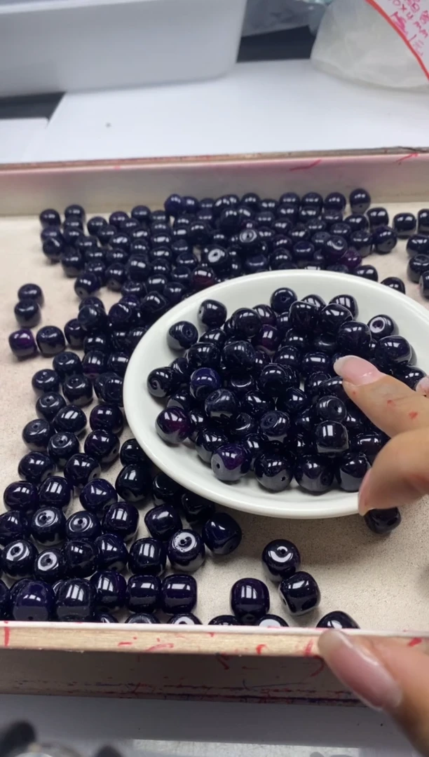 【闪购商品】玛瑙/玉髓未镶嵌颈饰x204舒俱来老型11*10mm*10颗