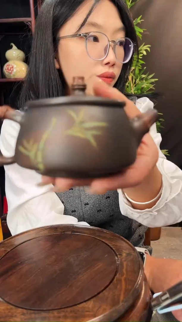 壶大*默黄倩建水紫陶完品55