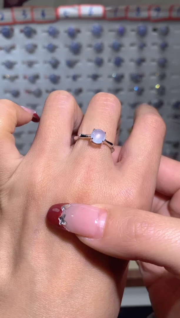 【闪购商品】翡翠戒指未镶嵌天然a货翡翠