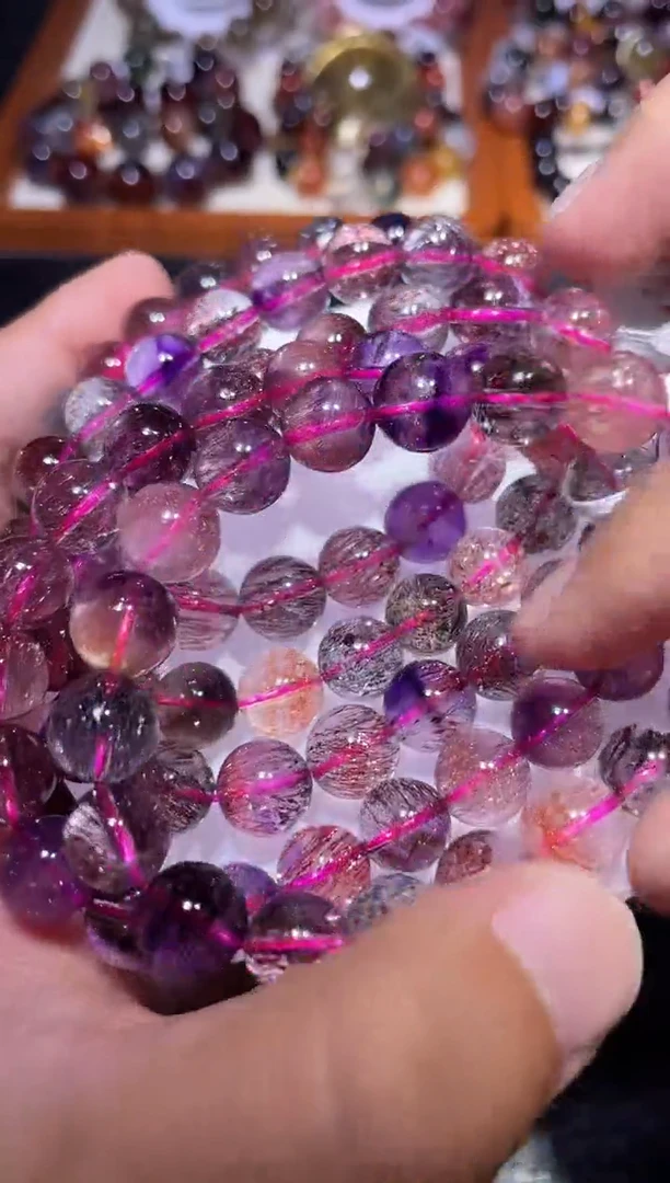 未镶嵌手链水晶超七单圈A10（多样性发其一）