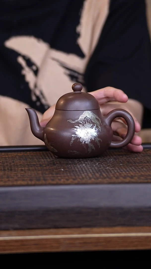 茶壶紫砂宜兴手工原矿紫砂壶001