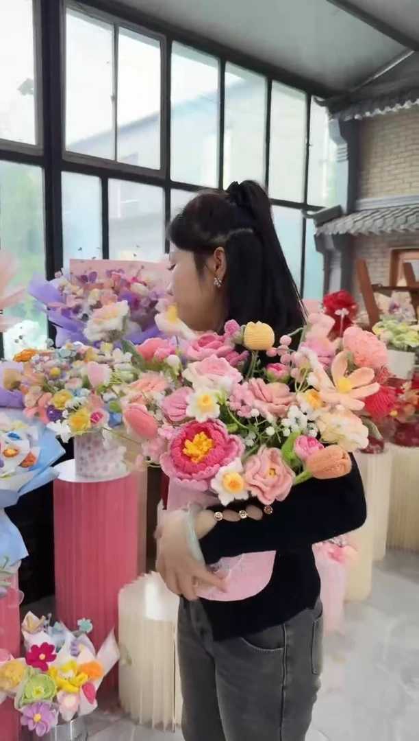 非遗手工定制花束，孤品清仓！！