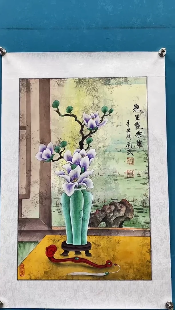 国画闪电购刘武绘画43