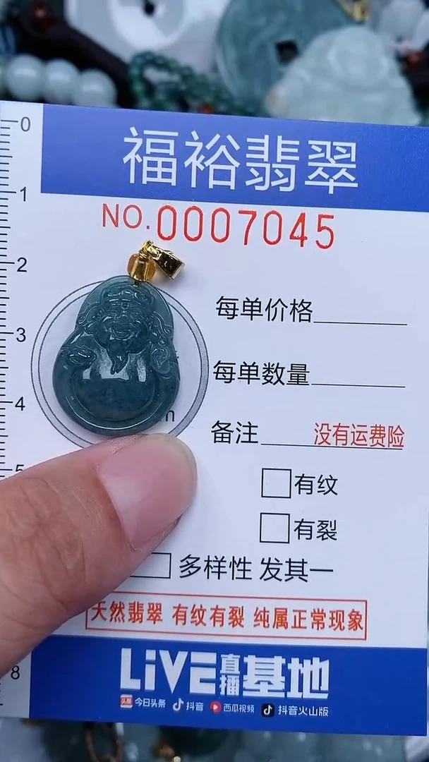 颈饰未镶嵌翡翠...0007045