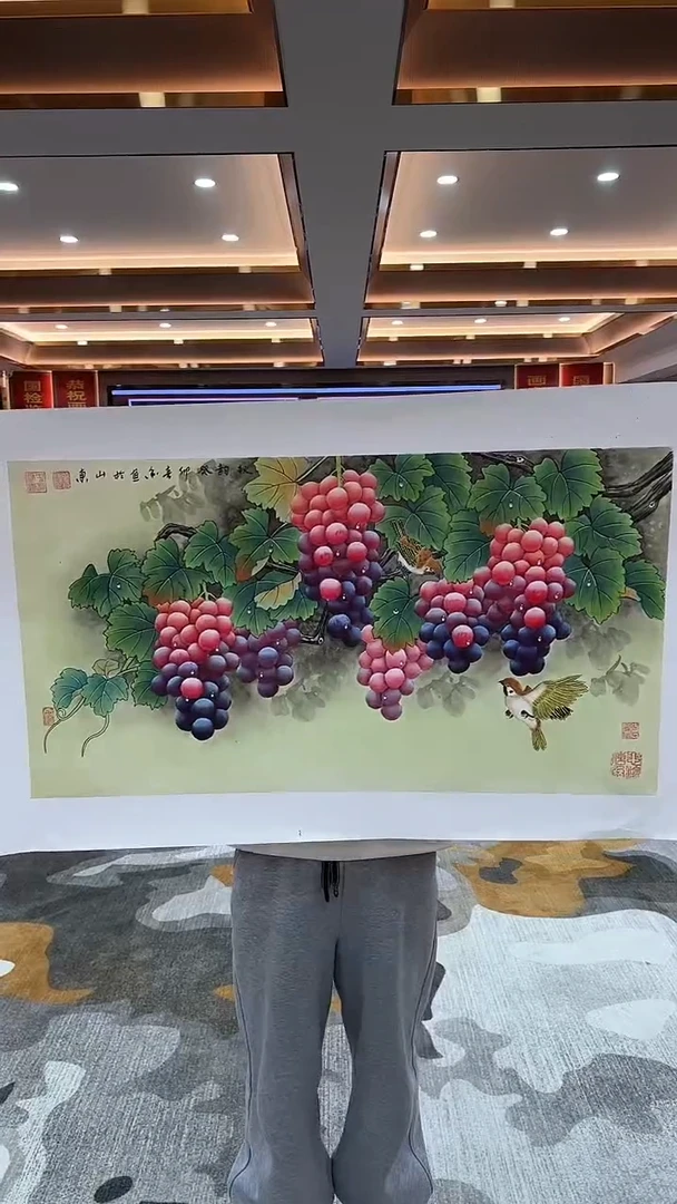【闪购商品】国画3.5-国检1-黄春香-三尺036