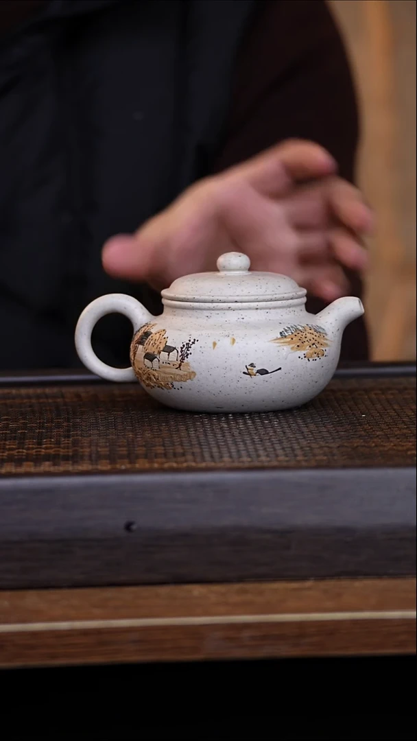 茶壶紫砂宜兴手工原矿紫砂壶001