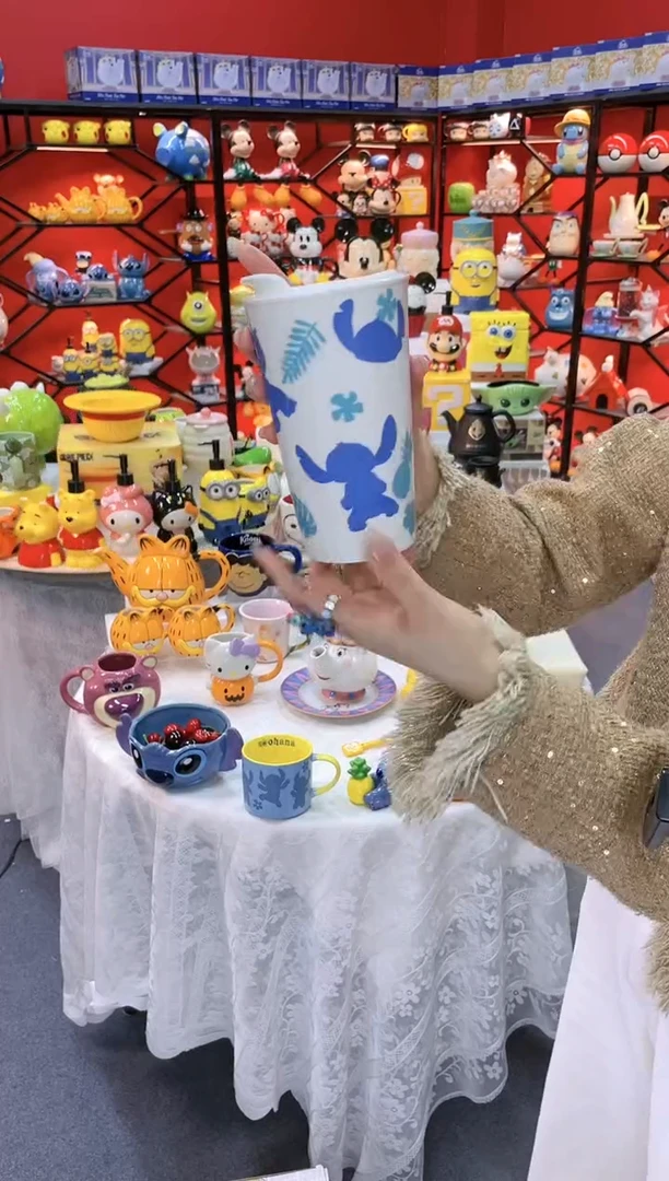 【闪购商品】1@@吏迪仔陶瓷咖啡杯