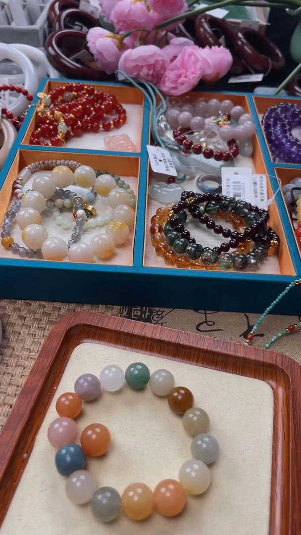 【闪购商品】石英质玉手串未镶嵌11