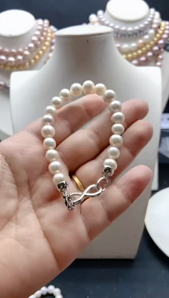 淡水珍珠未镶嵌颈饰1