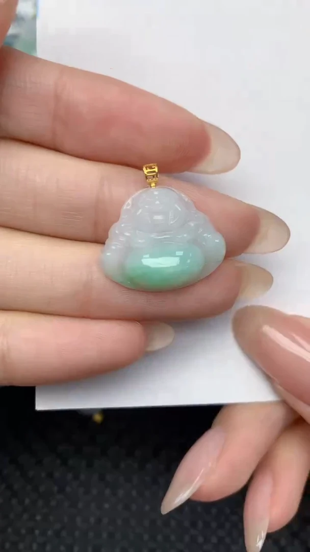 翡翠未镶嵌颈饰天然翡翠a货