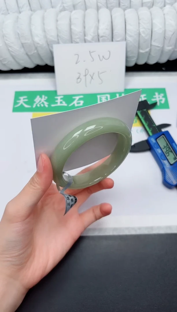 未镶嵌手镯石英质玉196-63.5DK