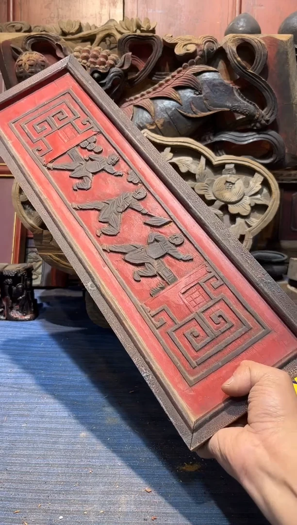 【闪购商品】香樟木老木雕老物件