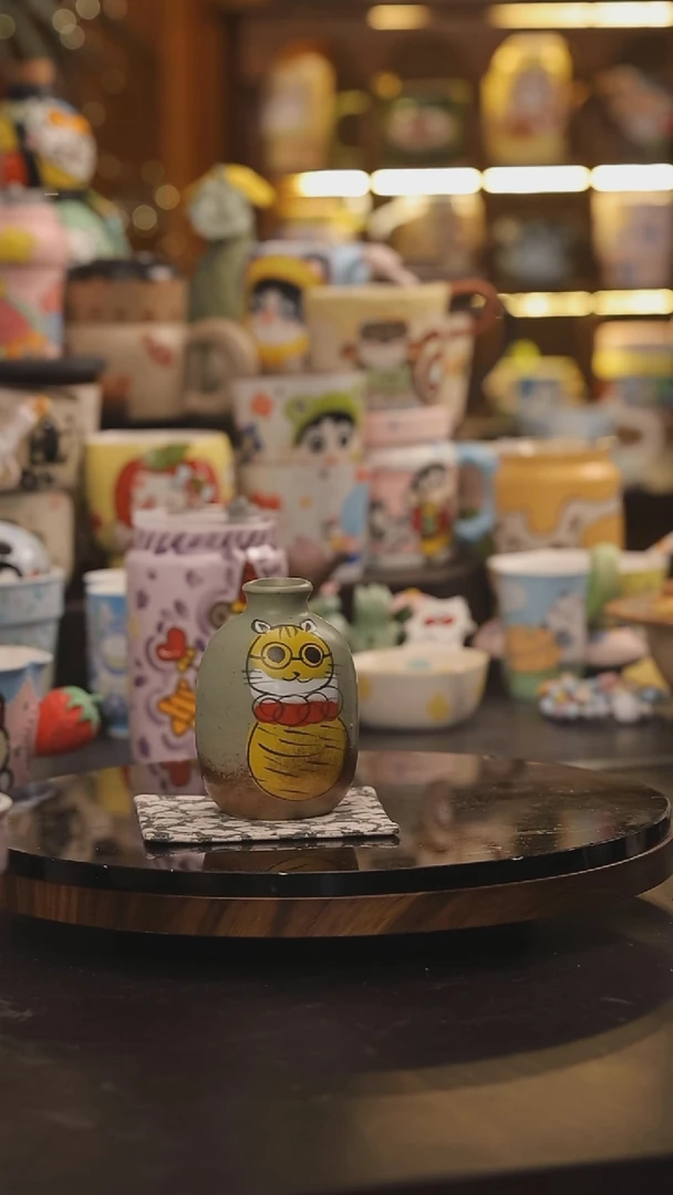 景德镇釉下彩绘设计师款式陶瓷