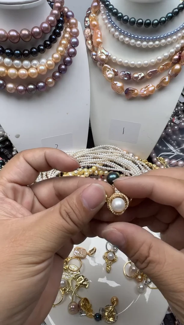 【闪购商品】淡水珍珠颈饰未镶嵌1