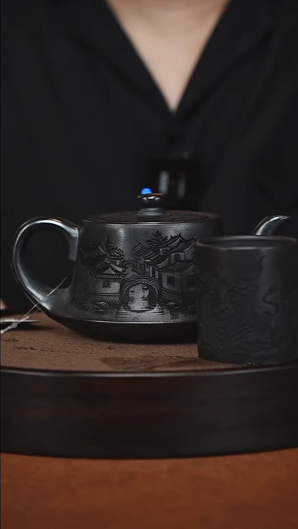 茶壶紫砂原矿紫砂壶