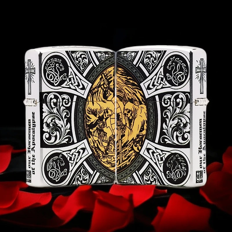 ZIPPO/之宝 【暗黑天启四骑士】正品煤油打火机KF-DK