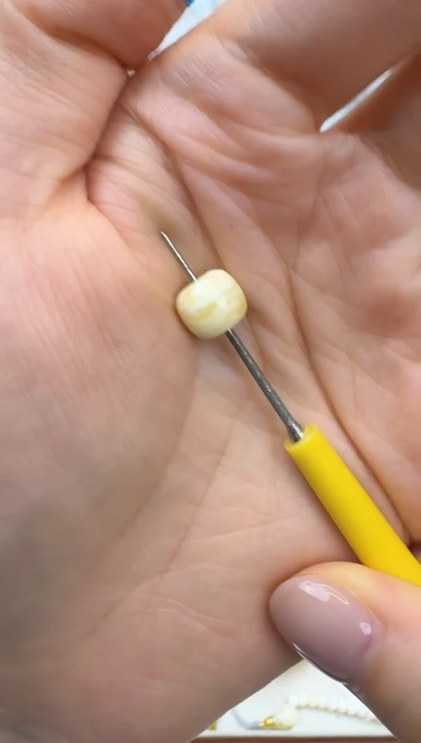 未镶嵌蜜蜡裸石蜜蜡单珠 8.6mm