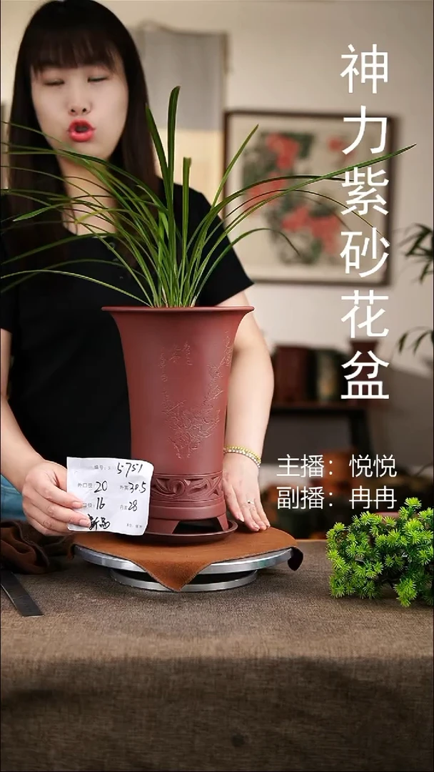 紫砂花盆紫砂花盆5751+z