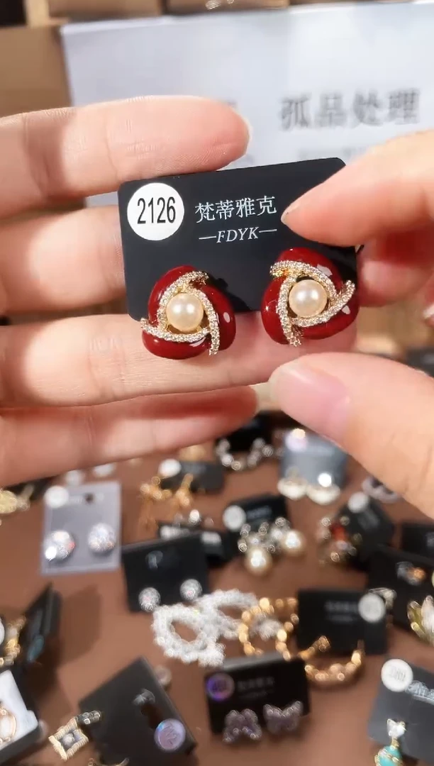 合金925银锆石梵2126