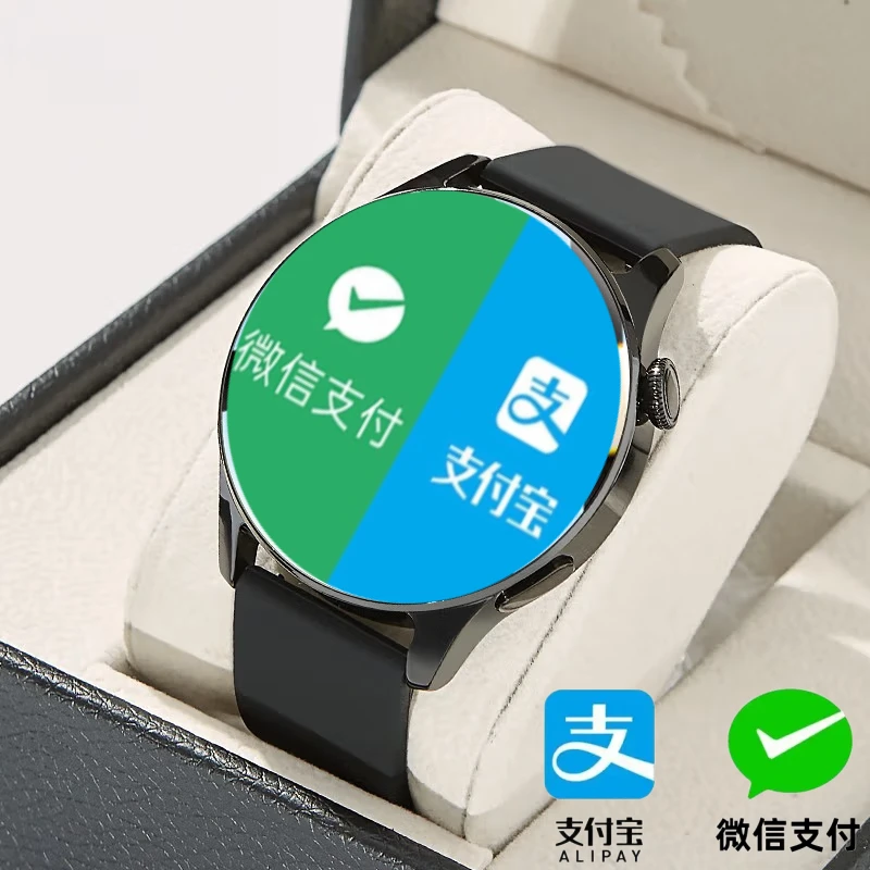 创欧越华强北watch8智能手表离线支付通话心率血压测量运动手环