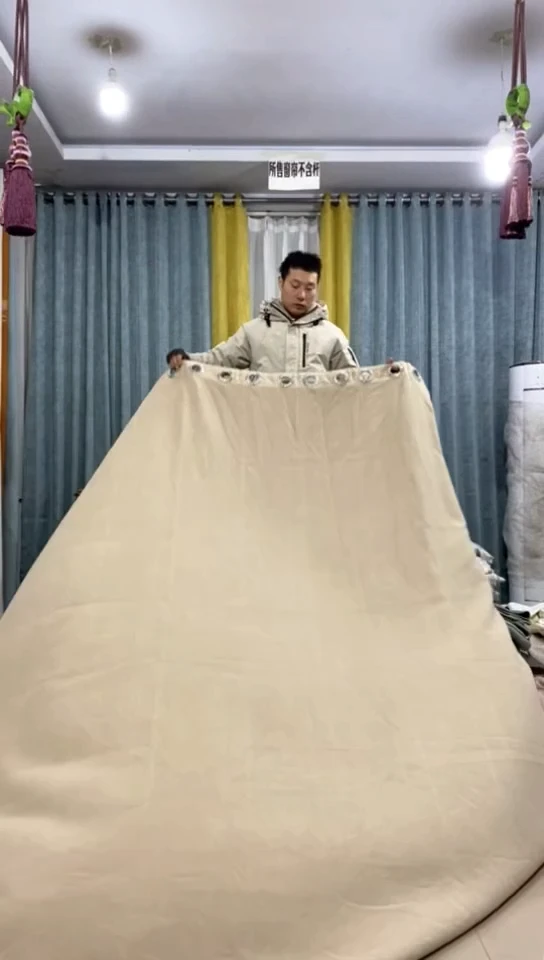 布 成品窗帘   2.6+2.5