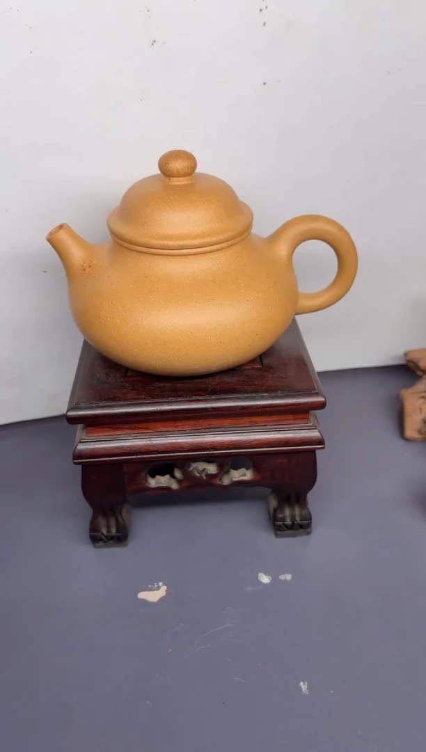 茶壶紫砂黄金段 容天