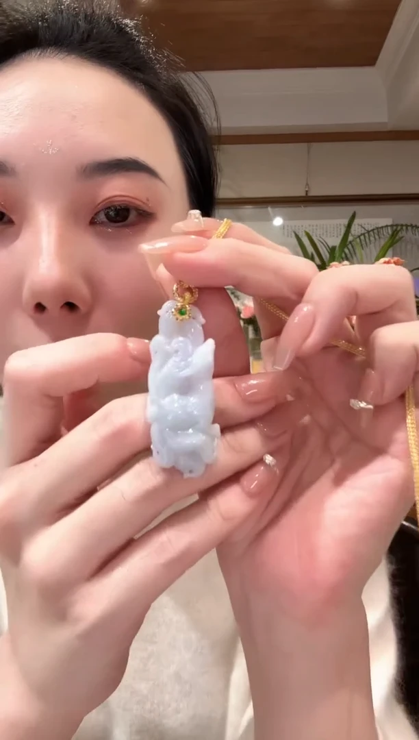 【闪购商品】翡翠颈饰未镶嵌国风