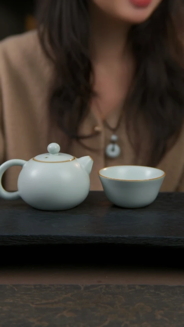 【闪购商品】杯西施壶+鸡缸杯（开片不开片可选）