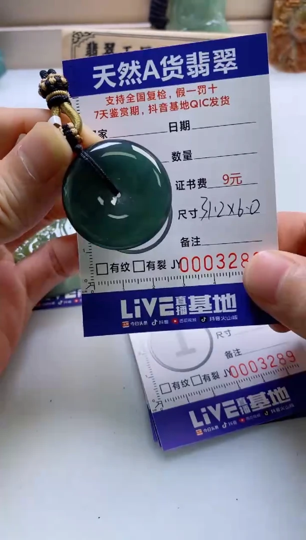 颈饰未镶嵌翡翠