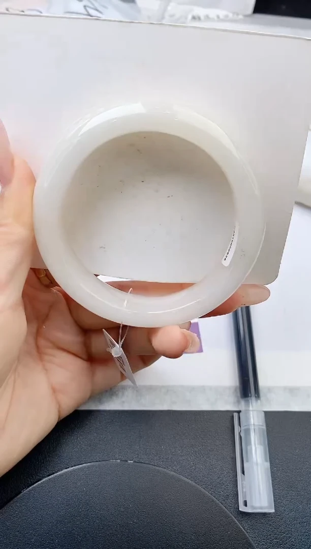 未镶嵌手镯石英质玉w264-HHB59+