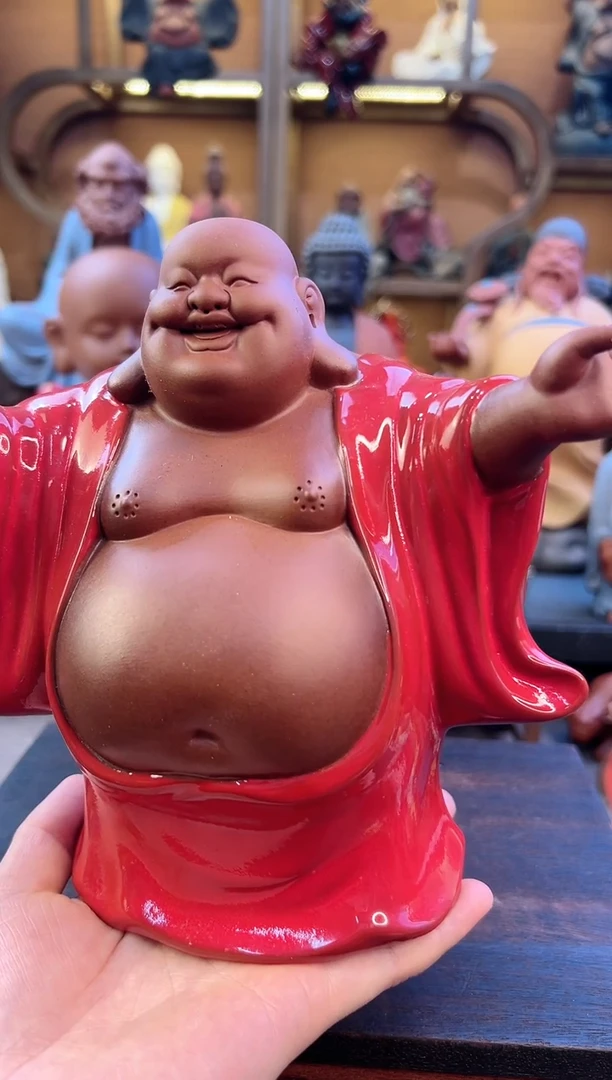 紫砂茶宠器闵紫砂茶宠摆件