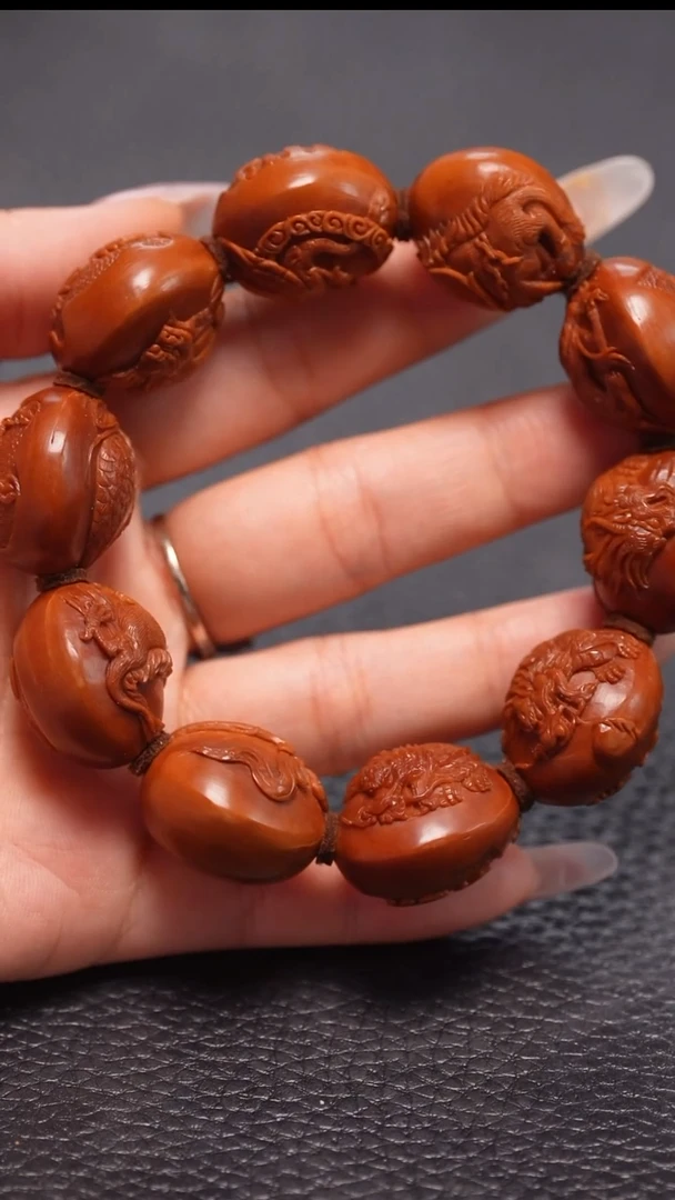 橄榄核手串2.1/龙生九子