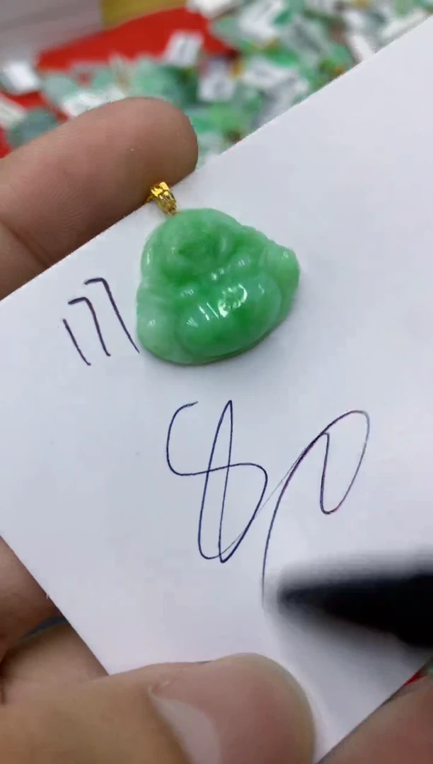 翡翠18K金镶嵌颈饰号链接1111111