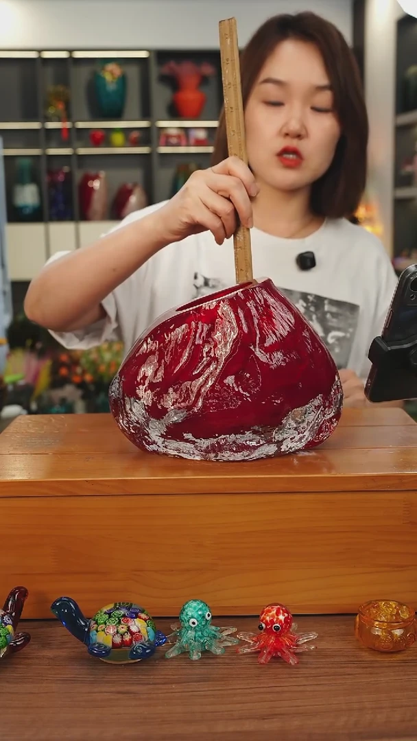 琉璃外贸花瓶花器花盆215