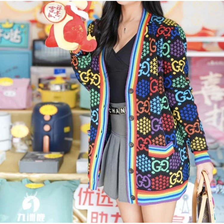 古驰/外套/95新/丝缎、羊毛、亮片/[251105ZC0001]