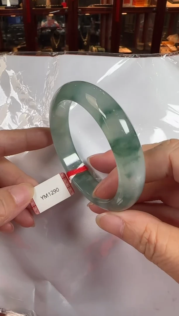 未镶嵌手镯翡翠56正圈YM1290(100元运营费