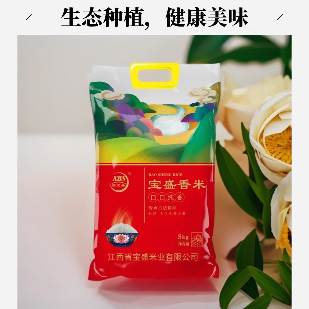 【鑫宝盛】宝盛香米正宗丝苗长粒香大米农家当季新米真空10斤包装