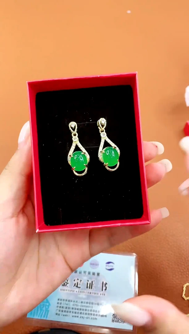 合金耳钉玛瑙/玉髓天然精美耳饰多样性发