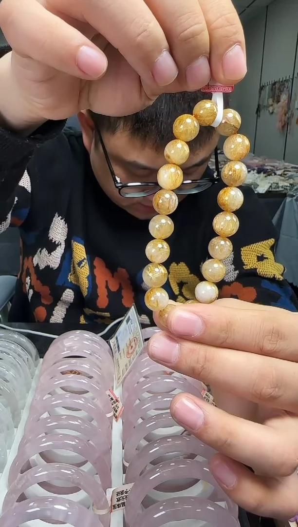 未镶嵌手串水晶979