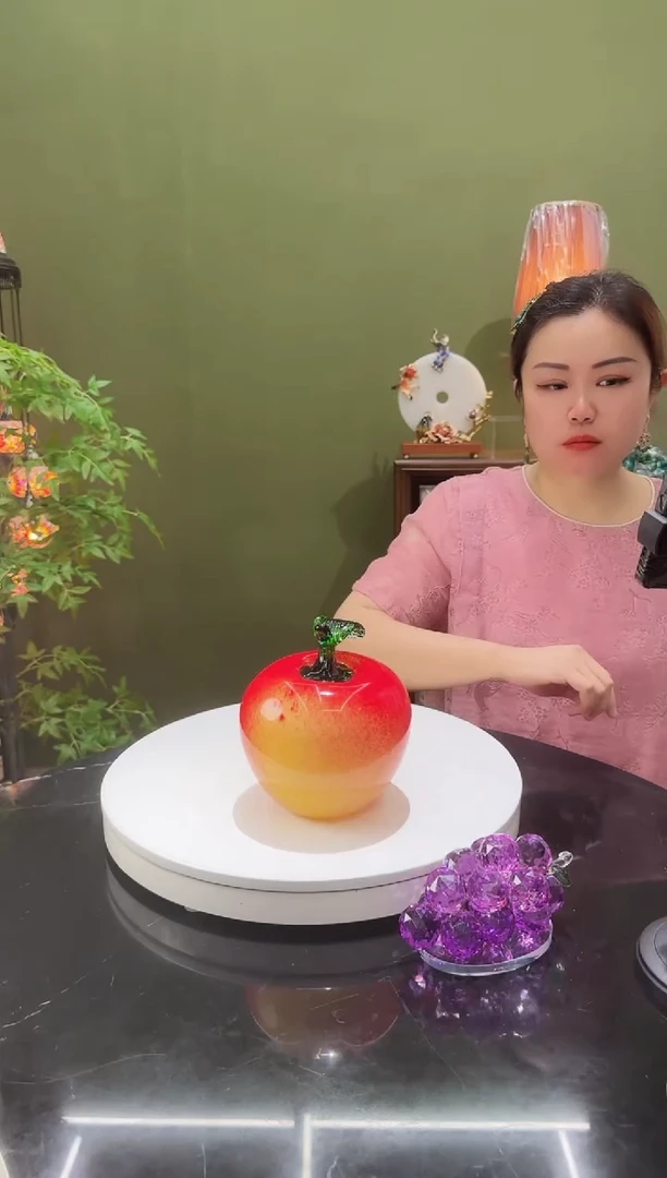 琉璃红 苹果 2个