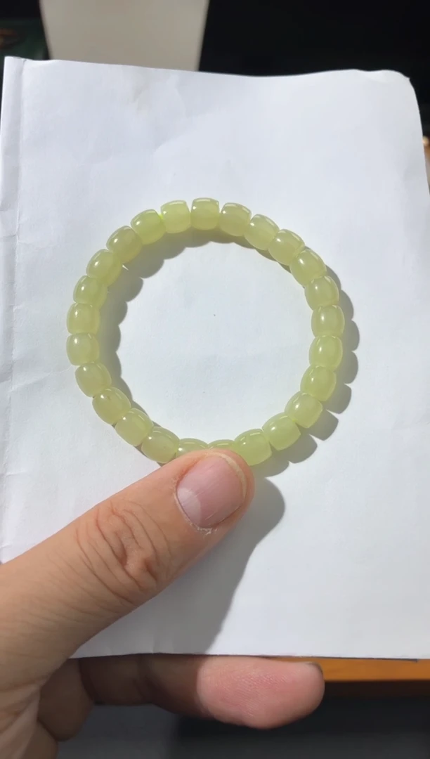 手串未镶嵌和田玉bls14黄口手串