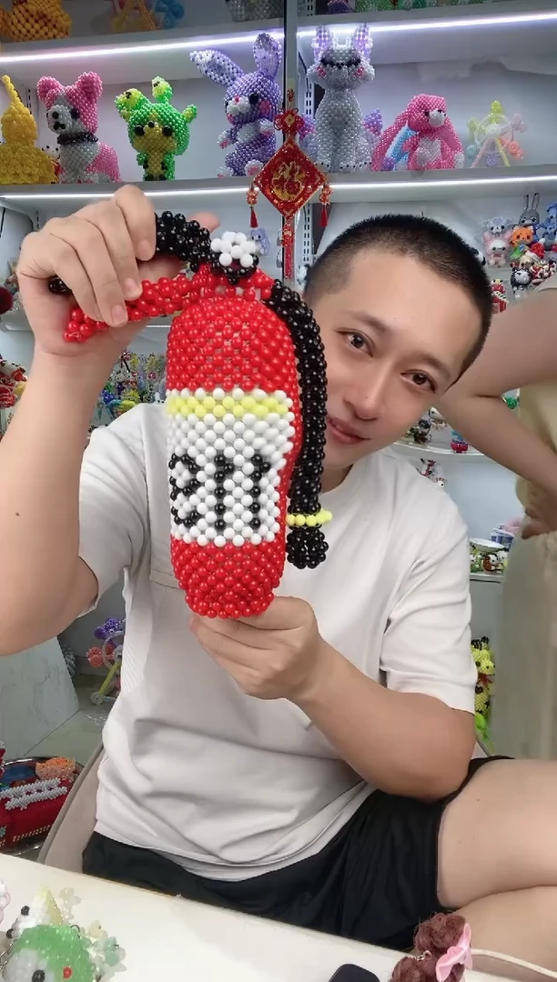 玻璃23122卡8糖果珠灭火器材料包1套