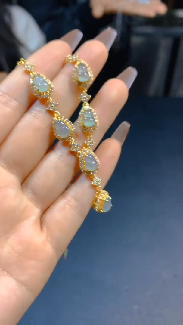 【闪购商品】翡翠套链未镶嵌0766630106多样性发一