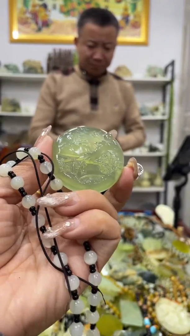 【闪购商品】岫玉吊坠未镶嵌