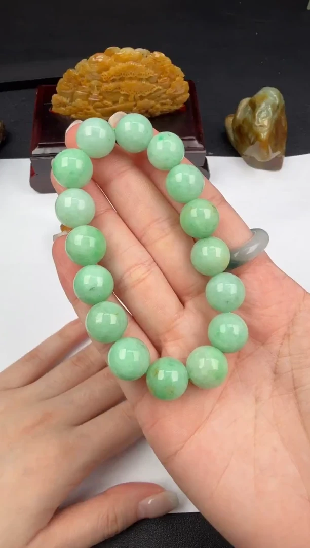 未镶嵌手串翡翠翡翠饰品-97