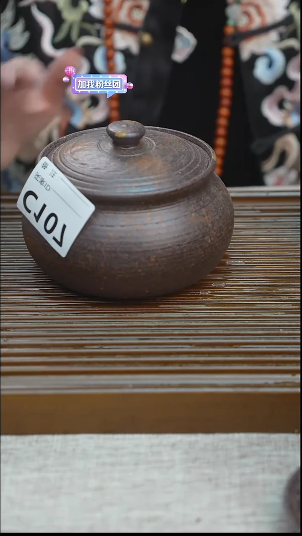 纯手工粗陶茶具每一只不一样