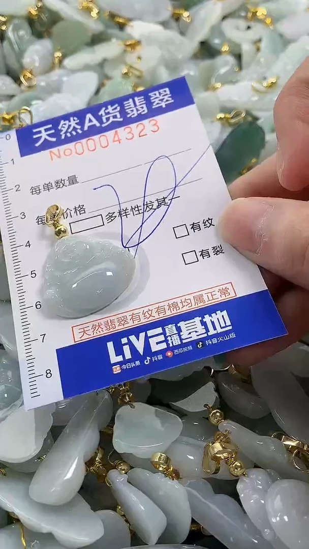 颈饰未镶嵌翡翠纯天然货a翡翠