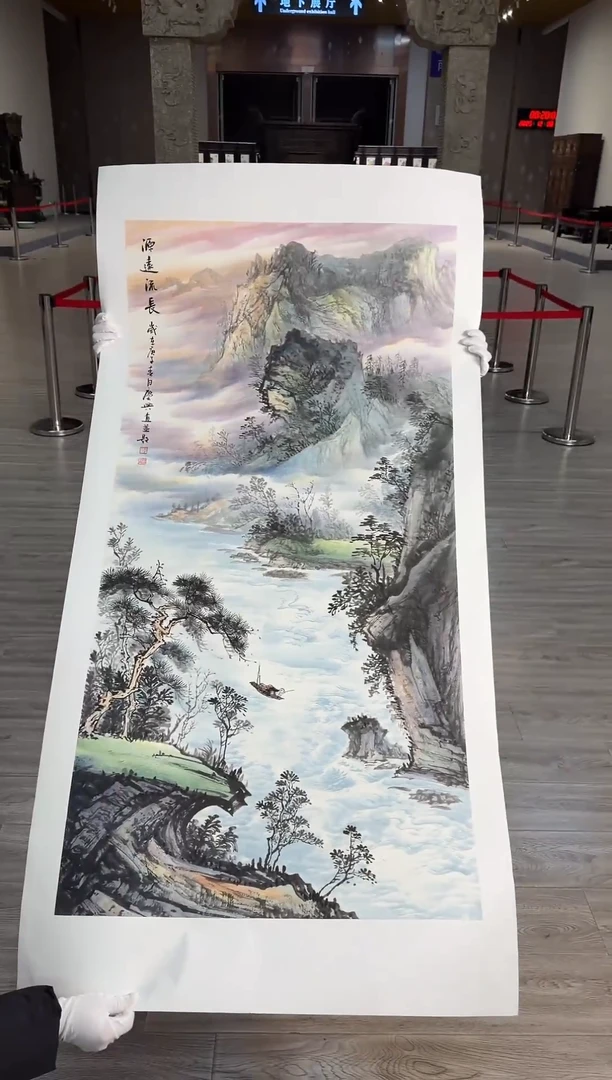 国画59赵隆轩美术馆李庆兴老师作品