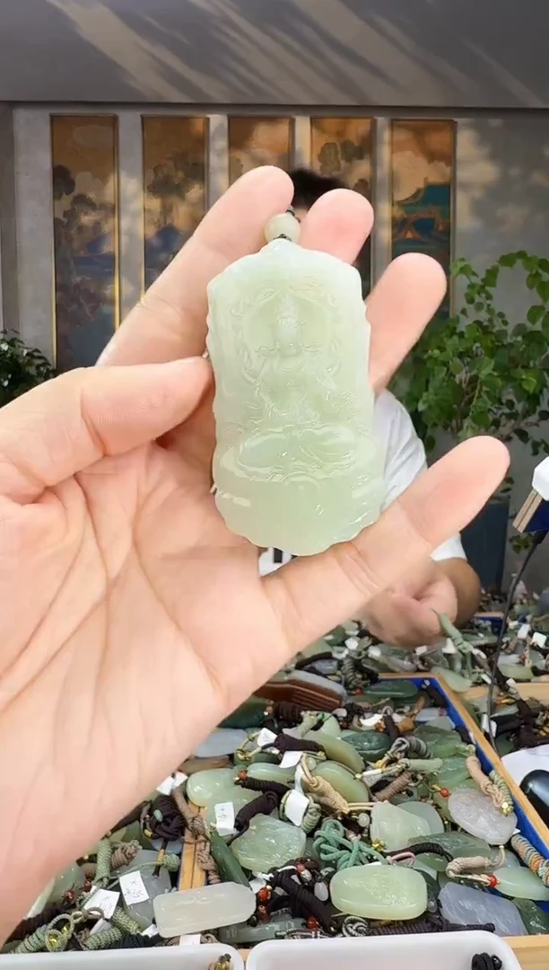 未镶嵌和田玉挂件拍一发一