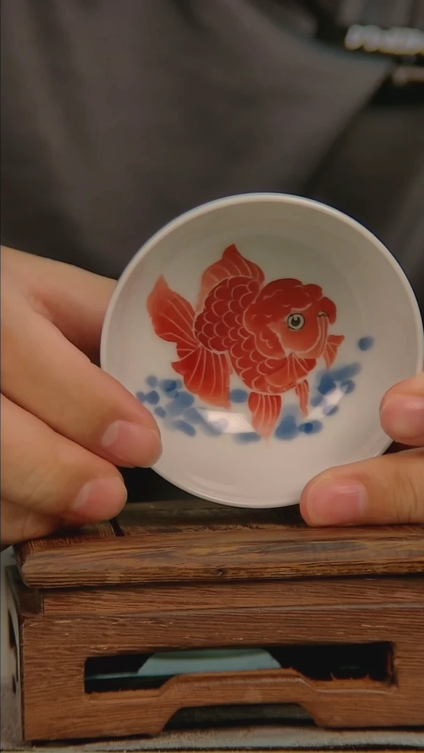 景德镇高温手作青花瓷茶器